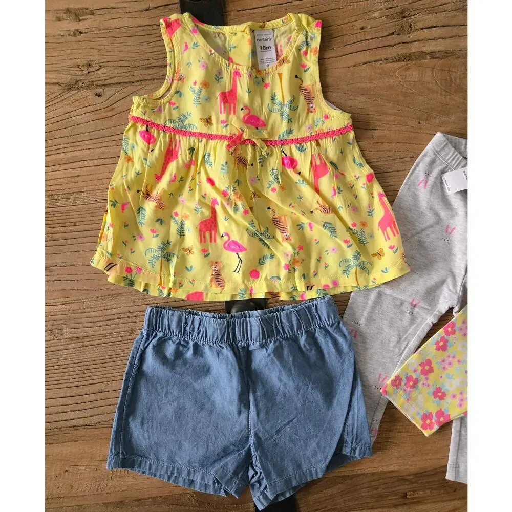 Carter's Summer Outfit Bundle sz 18M New